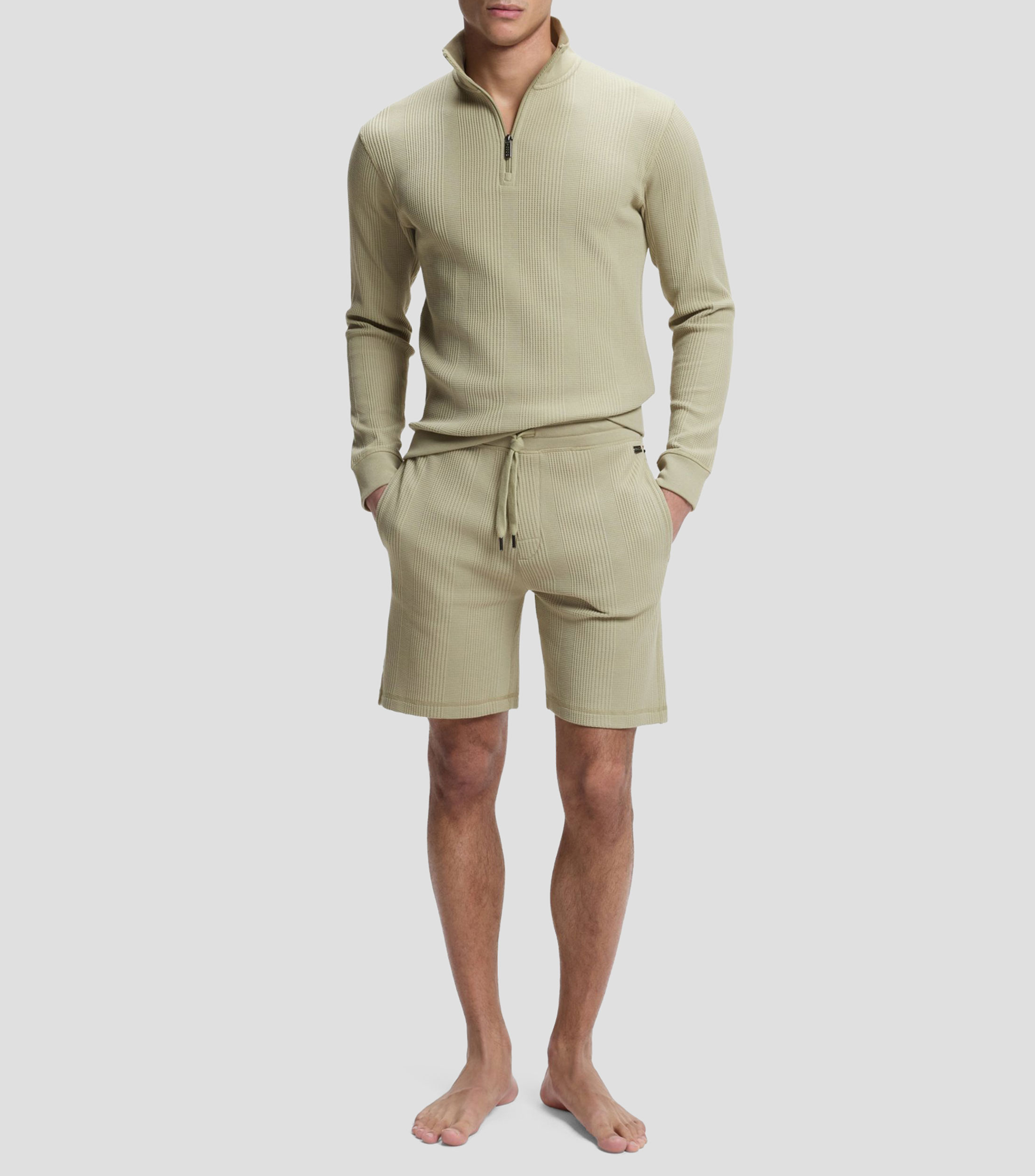 Short con microdiseños Hombre